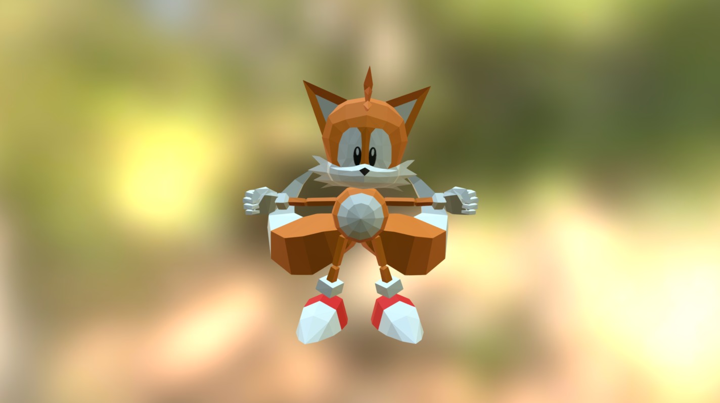 Miles Tails Prower - 3D model by Luke Steel (@luke.steel) [7628dbd ...
