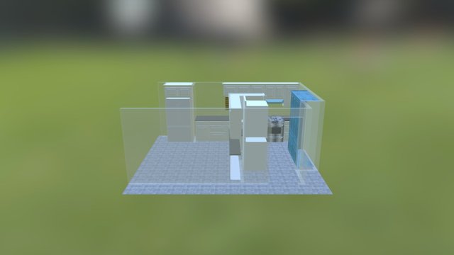 Kitchen Color 3D Model
