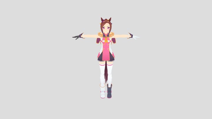 Sakura Bakushin 3D Model