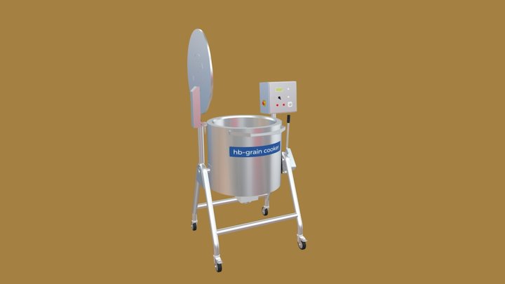 HB - GRAIN COOKER 3D Model