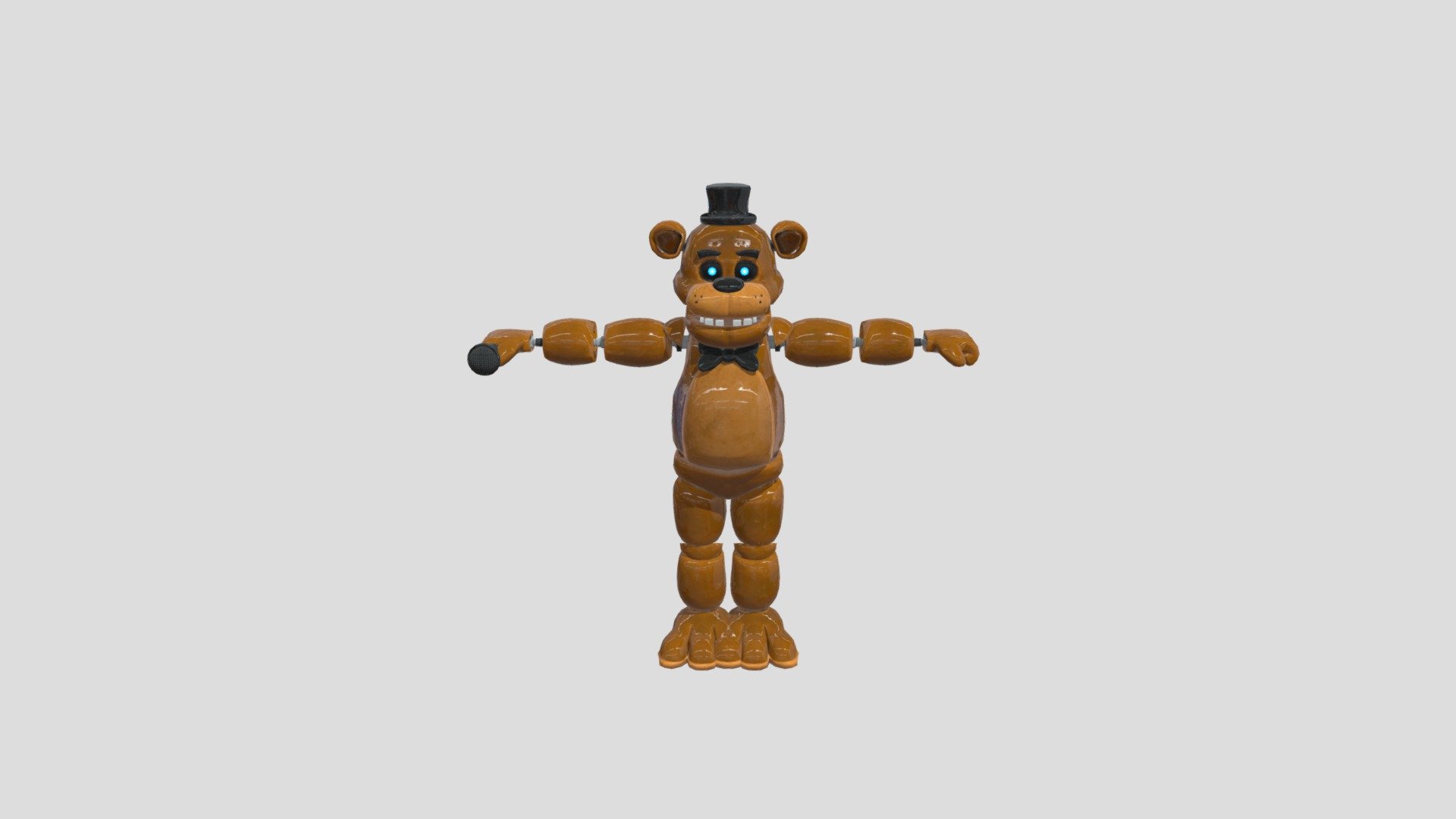 Withered freddy fazbear ufmp - Download Free 3D model by Tgames