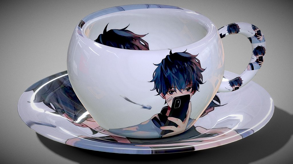 Anime Tea Cup