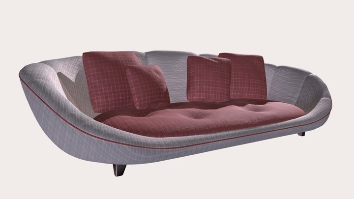 Contemporary Sofa | Free 3D Model