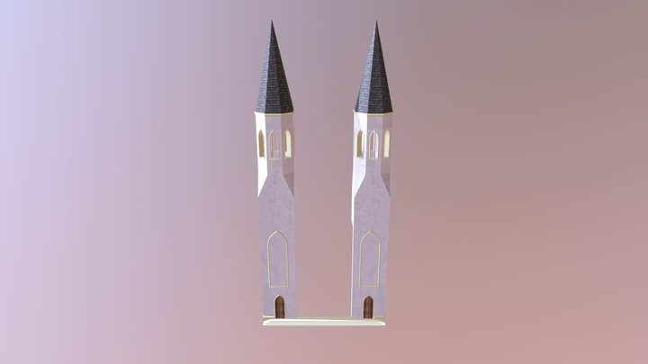 4th concept/ towers 3D Model