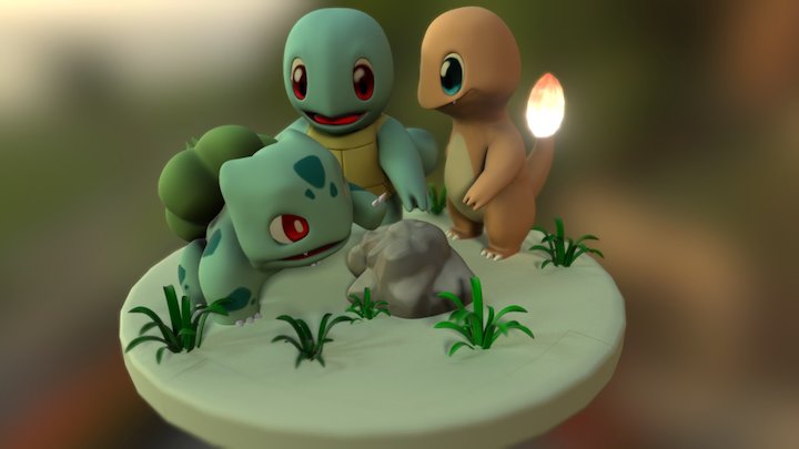 Pokemon GO! 3D Model