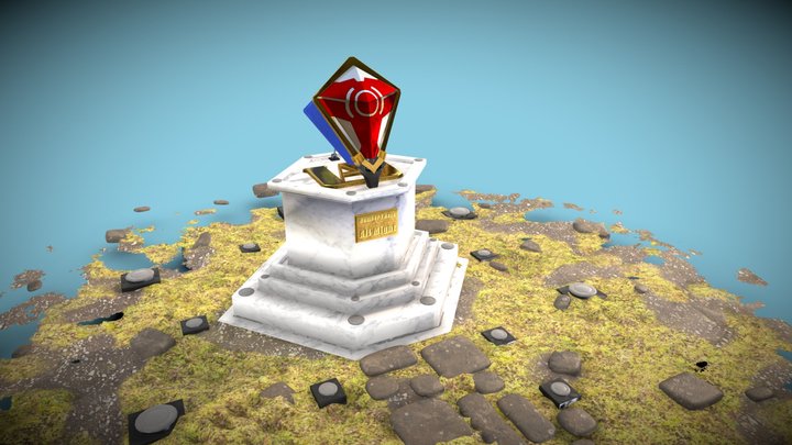 Bouclier All Might 3D Model