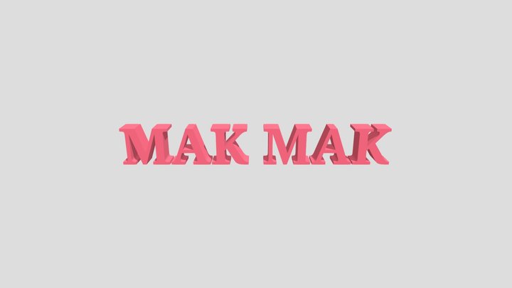 MAKMAK1 3D Model