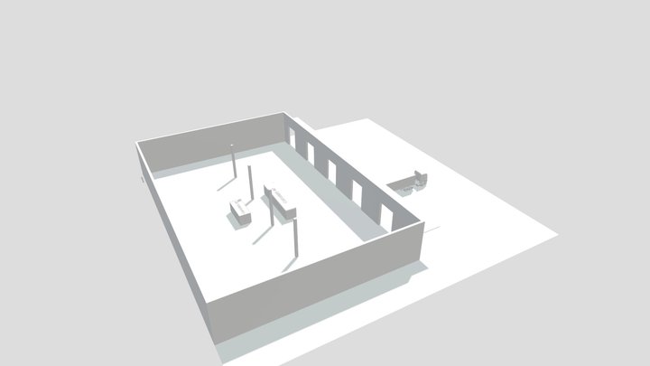 Simões Filho - Warehouse 3D Model
