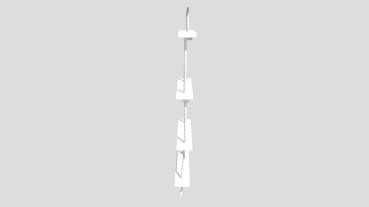 Sketch02 - Rope Ladder 3D Model