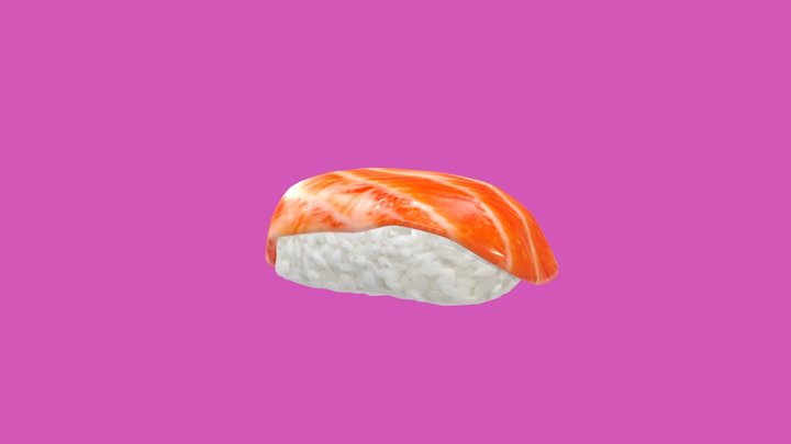 Nigiri sushi 3D Model