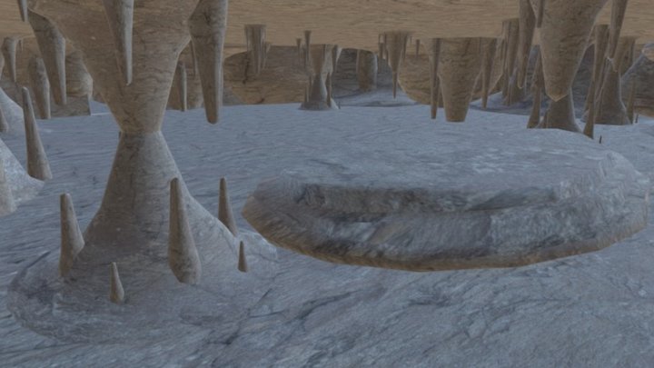 Dungeon2 Sample Room 3D Model