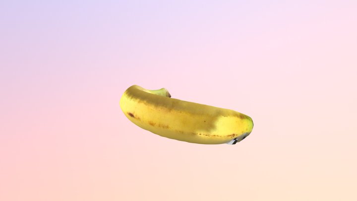 banana001 3D Model