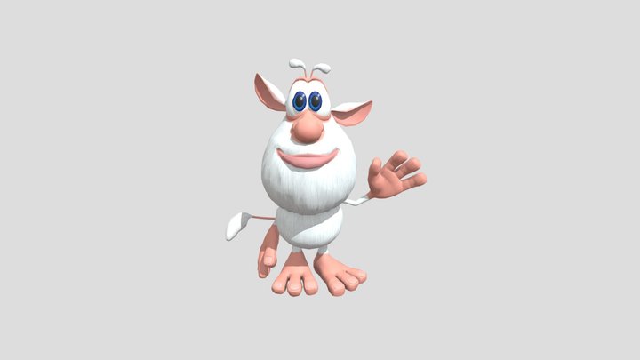 Booba Waving For Buba RP 3D Model