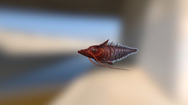See-through Fish 3D Model