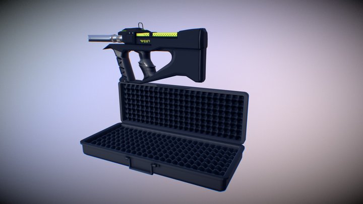 Weapon Veist Destiny 3D Model