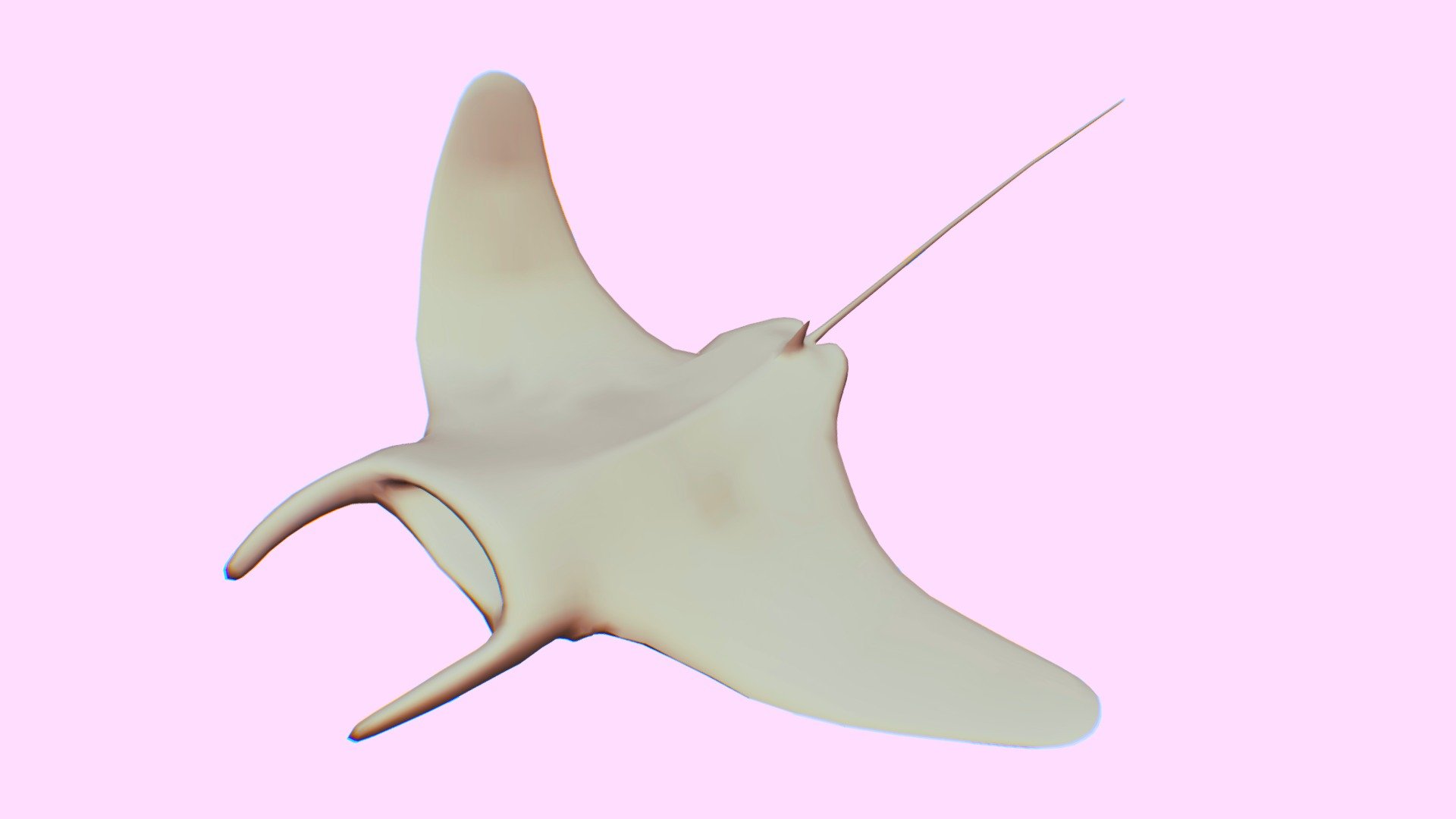Rigged manta ray — Sketchfab embed 3D viewer