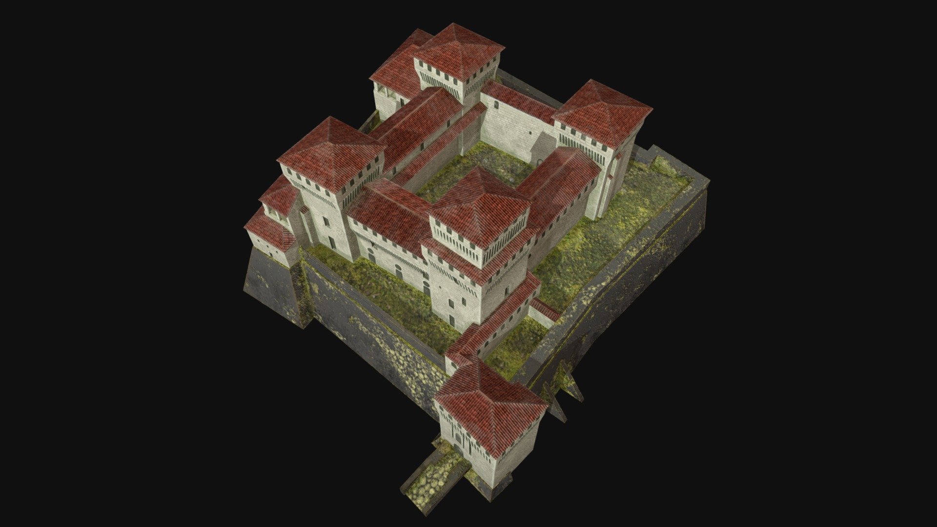 Castello - 3D model by pozdrik [7633586] - Sketchfab