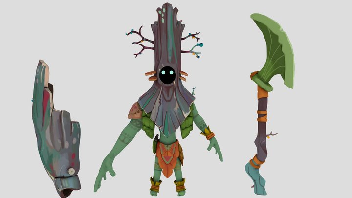 forest guard 3D Model