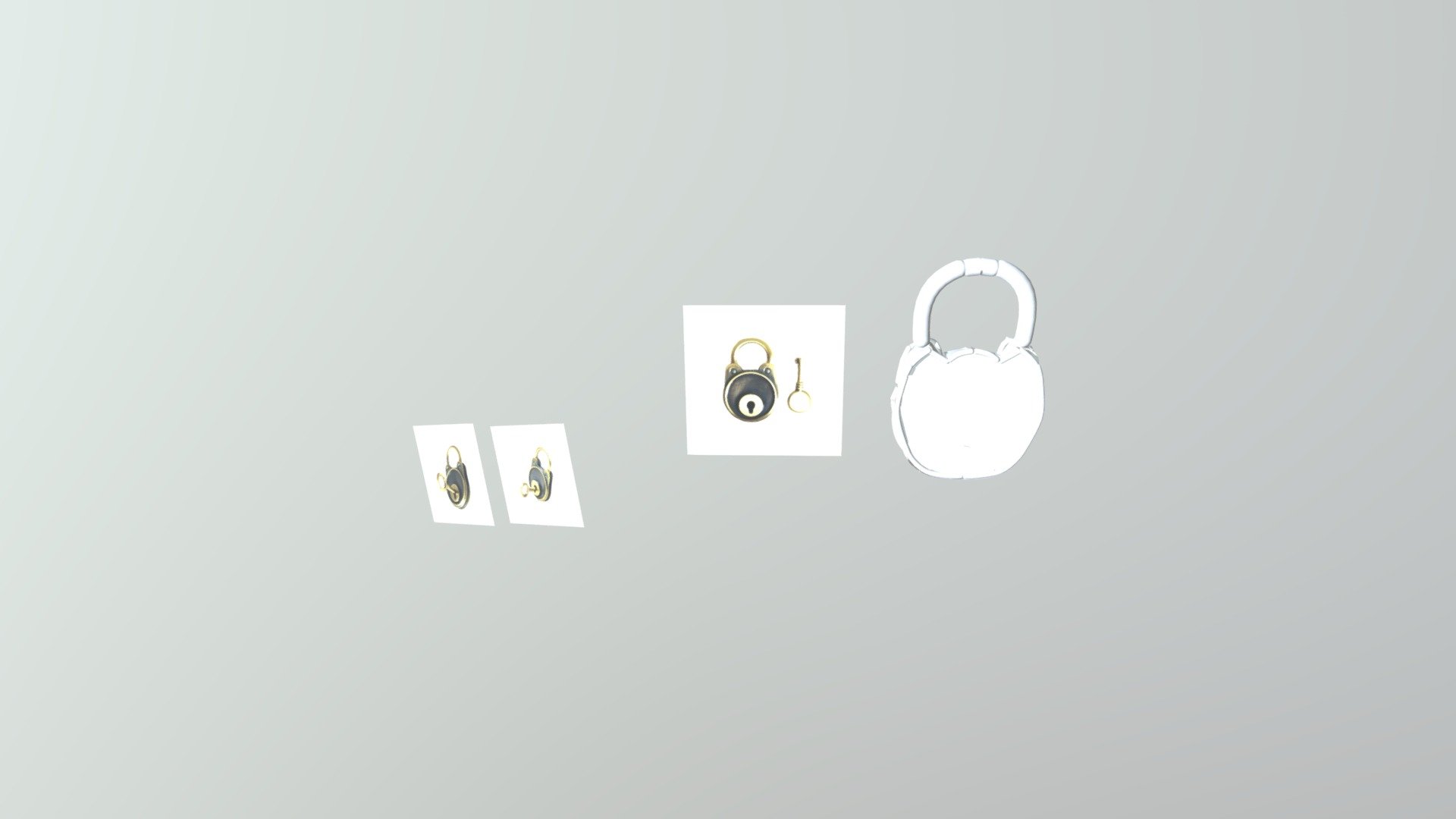 Padlock; Untextured