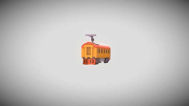 Train_low 3D Model
