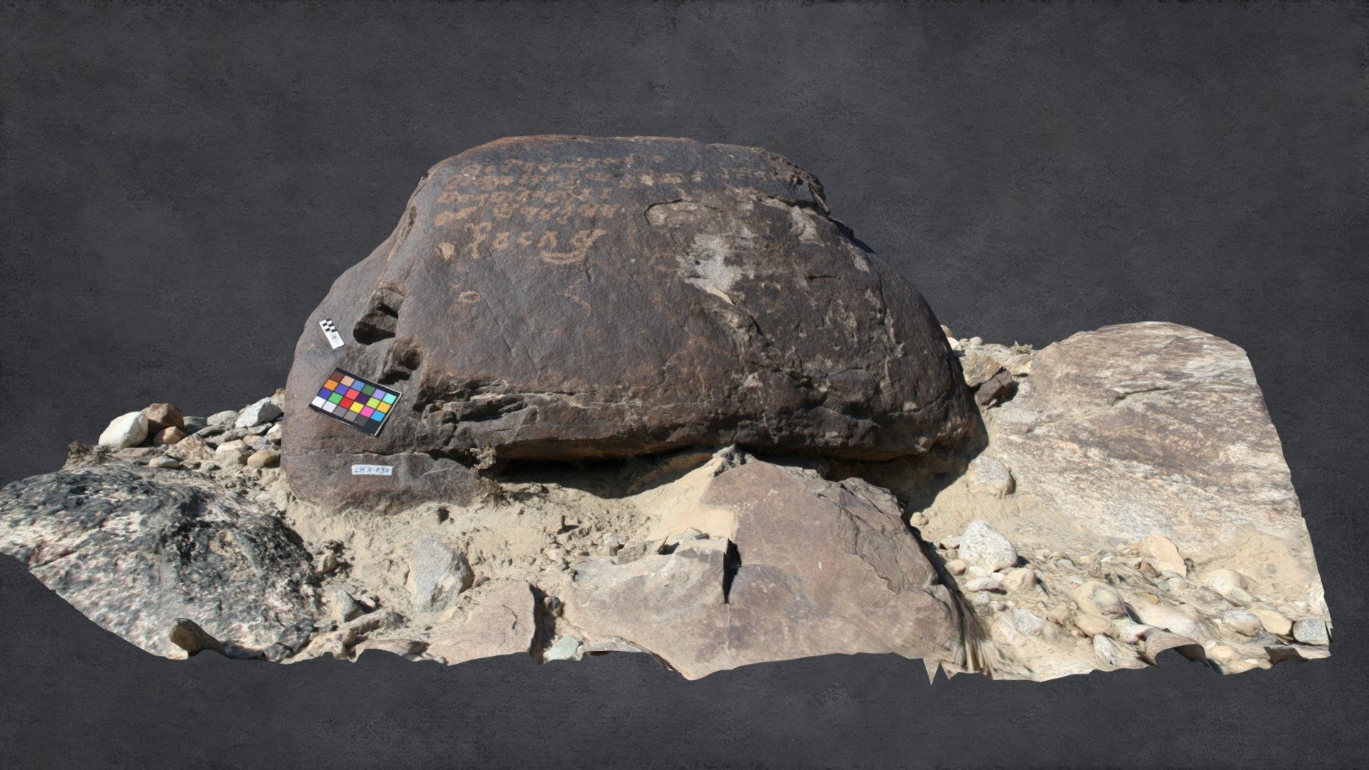 Rock Carving at Chilas-X (Rock 30) - 3D model by cvlablums [76355e9 ...