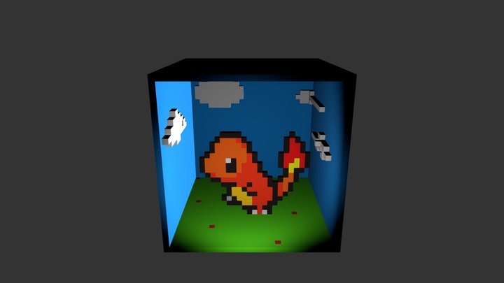 Charmander 3D Model