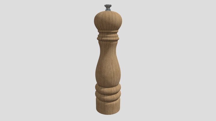 Pepper Pot 3D Model