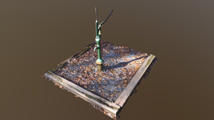 Old water pump 3D Model