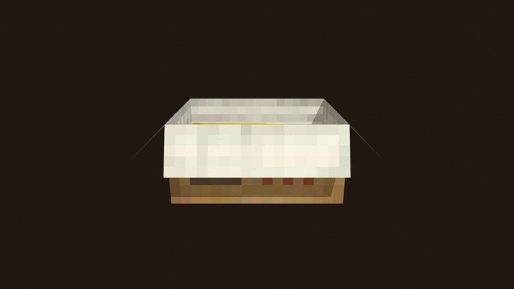 1890s Sniper Ammo Box 3D Model