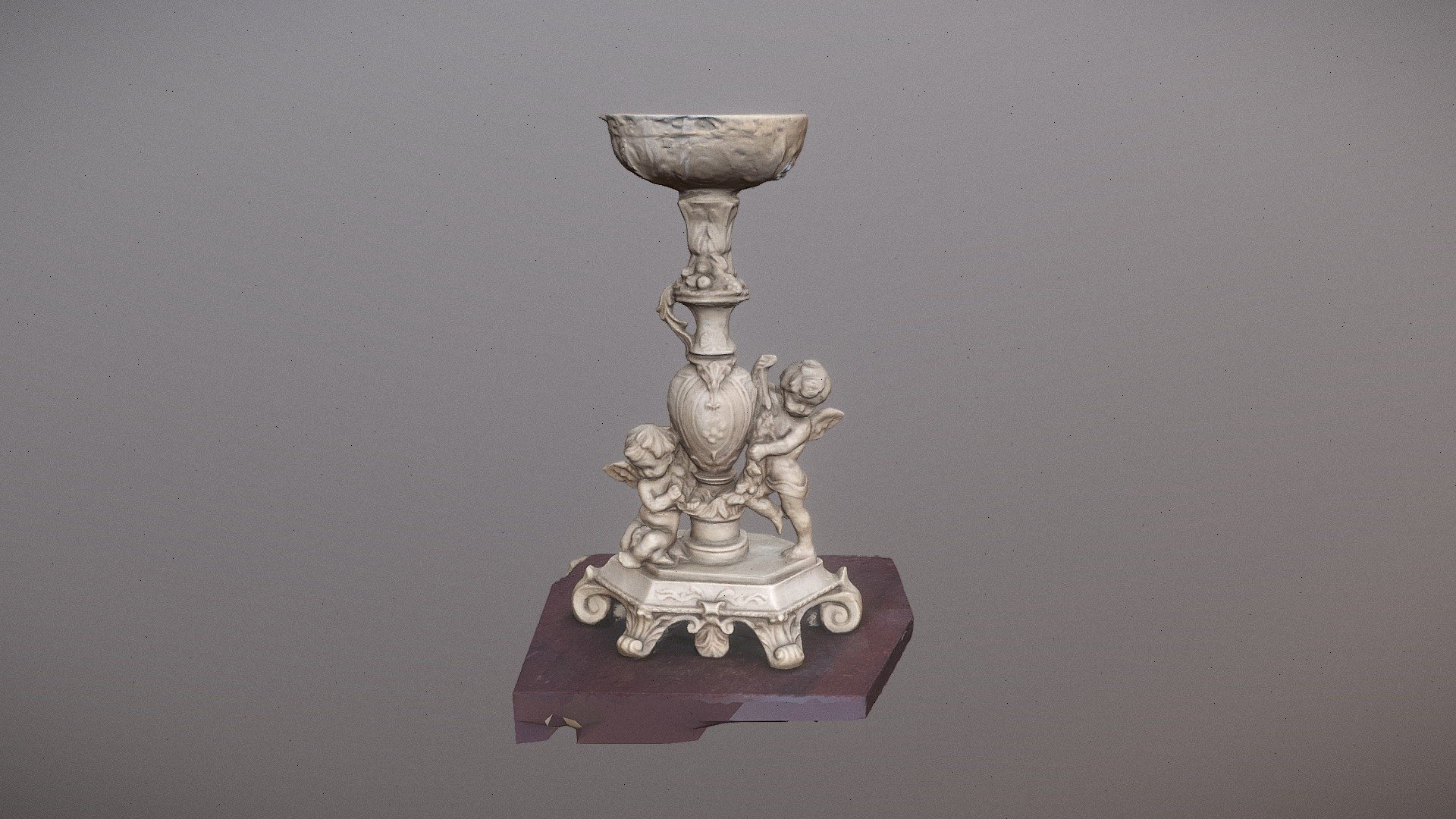 Ornamental candle holder Buy Royalty Free 3D model by DAC Photoscan (DACPhotoscans) [76368e3