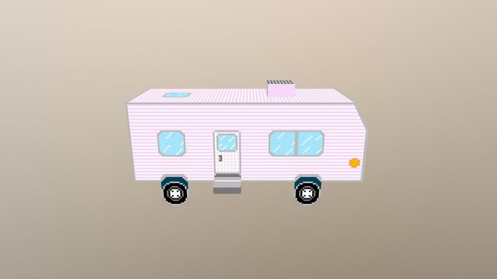 Cindy Camper 3D Model