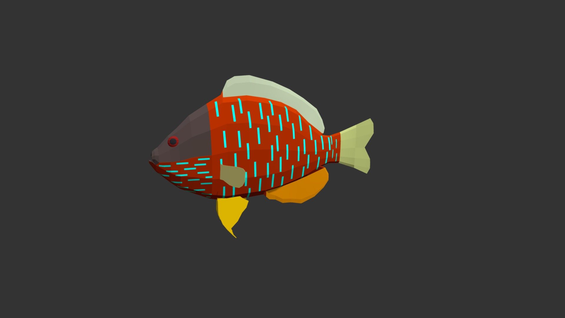 Longear Sunfish - 3D model by josluat91 [763774c] - Sketchfab
