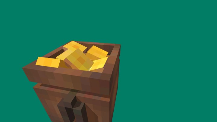 Bag of gold 3D Model