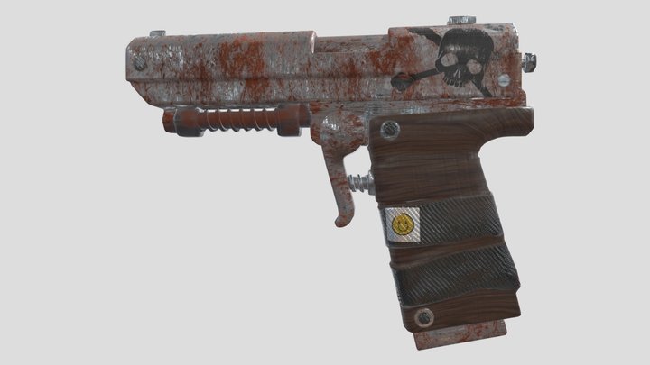 RustyMetal 3D Model