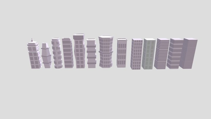 Building Environment 3D Model