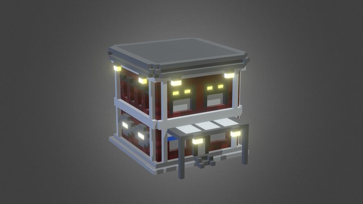 Post Office 3D Model