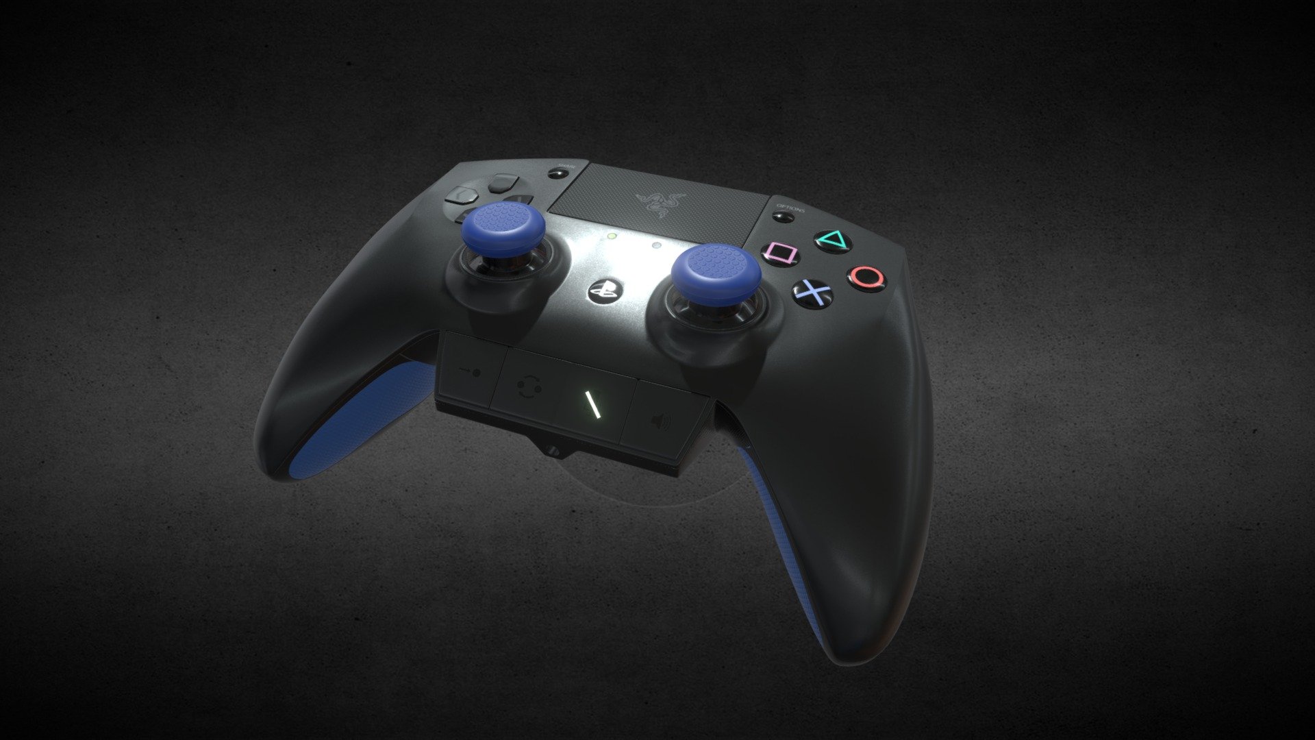 Razer Raiju Playstation Controller - 3D model by VertexCraft [7639ce1 ...