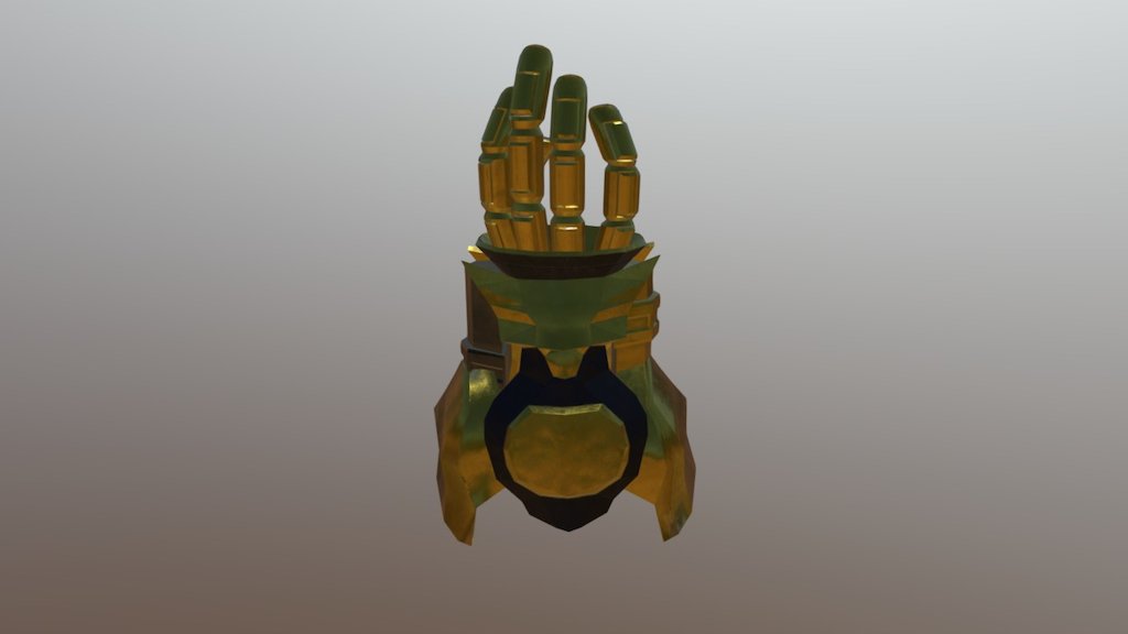 Doomfist Gauntlet - 3D model by hanzohasashi77 [763a187] - Sketchfab