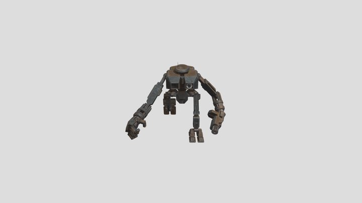 MadMax Transport Robot 3D Model