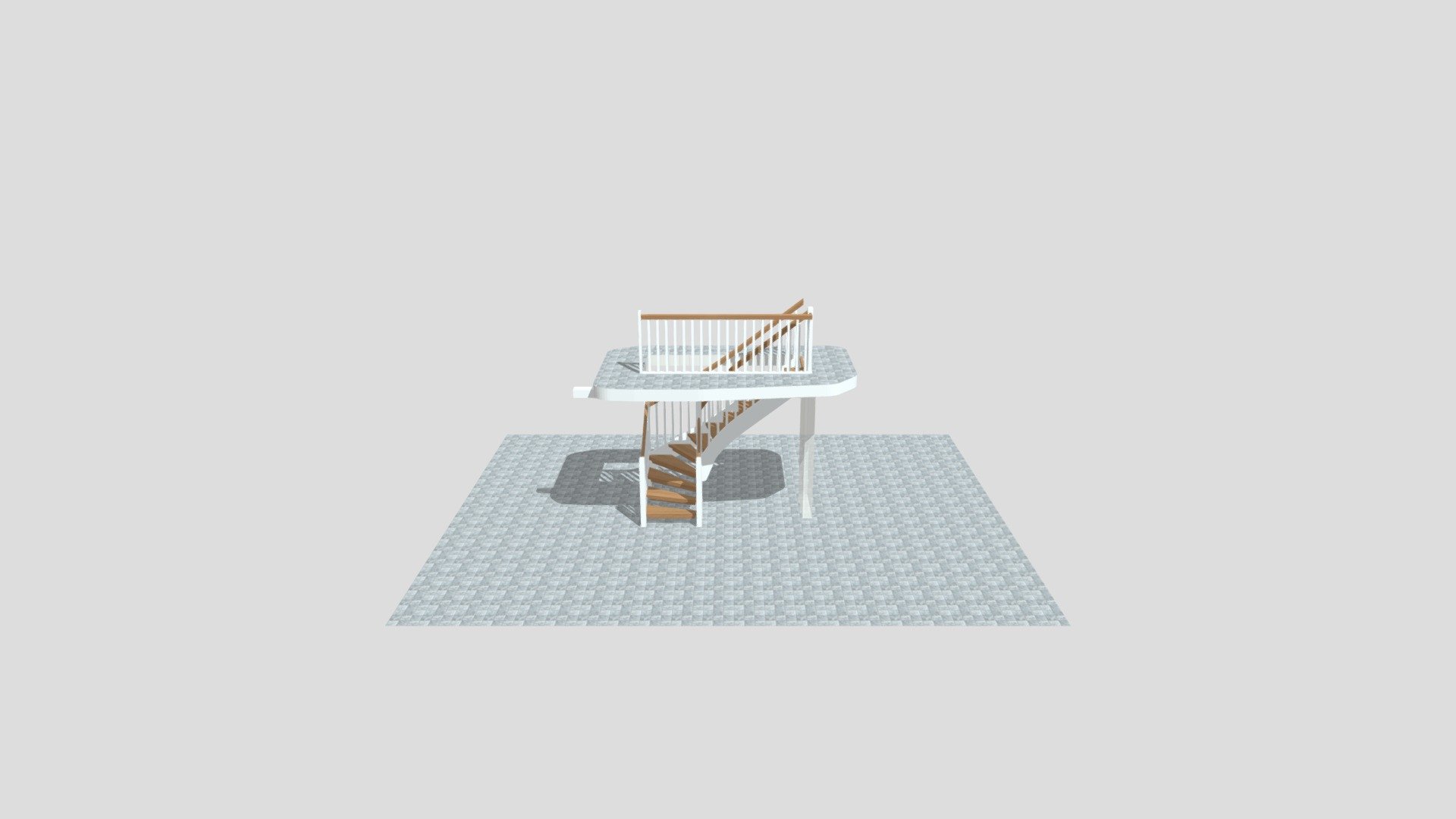 L-trappa - 3D model by Snickeri Stark (@MartinStark) [763bd44] - Sketchfab