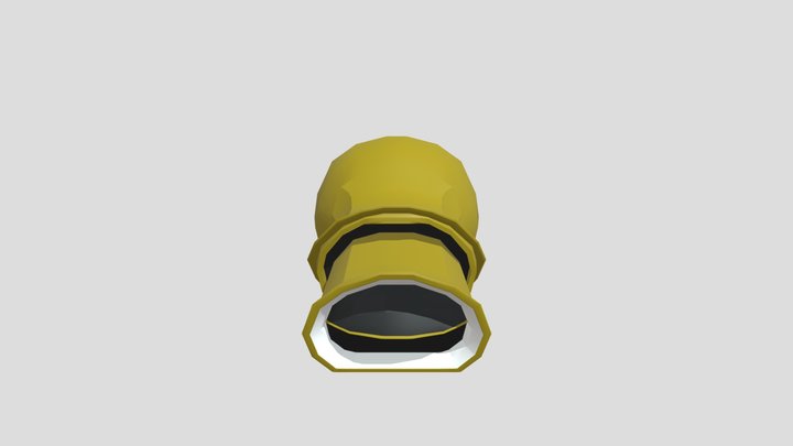 Keong Mas 3D Model
