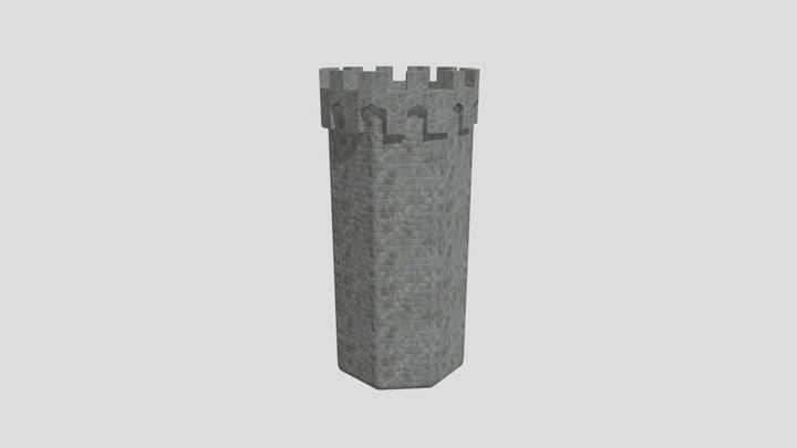Medieval_Tower 3D Model