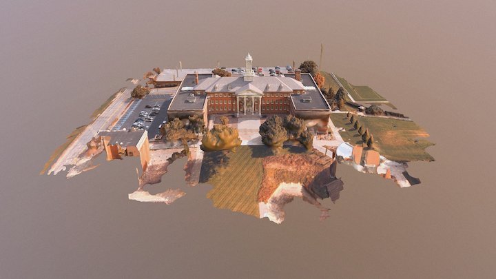 Arts and Sciences Hall, Omaha, Nebraska 3D Model