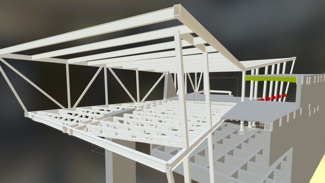 Estructural Proyecto Sayavedra 3D Model