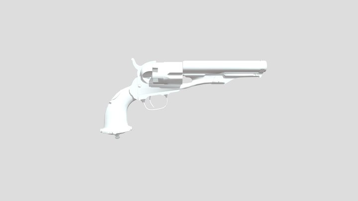 Revolver 3D Model