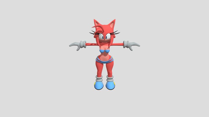 Mobian Bikini 3D Model