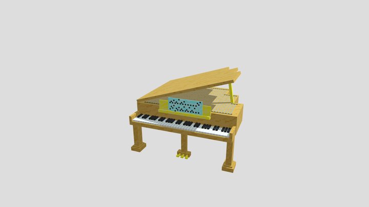 Piano 3D Model