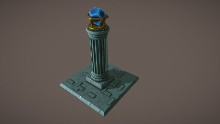 Gem Stand 3D Model