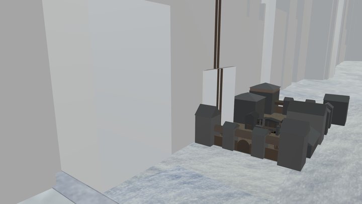 Castle Black 3D Model