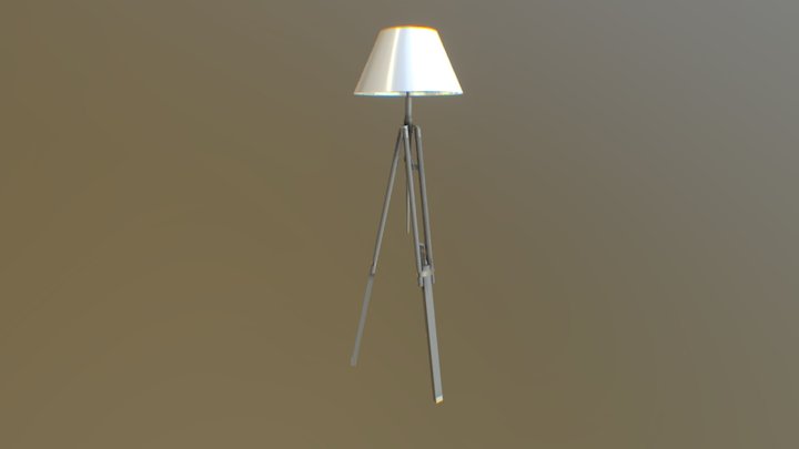 Driepoot lamp 3D Model